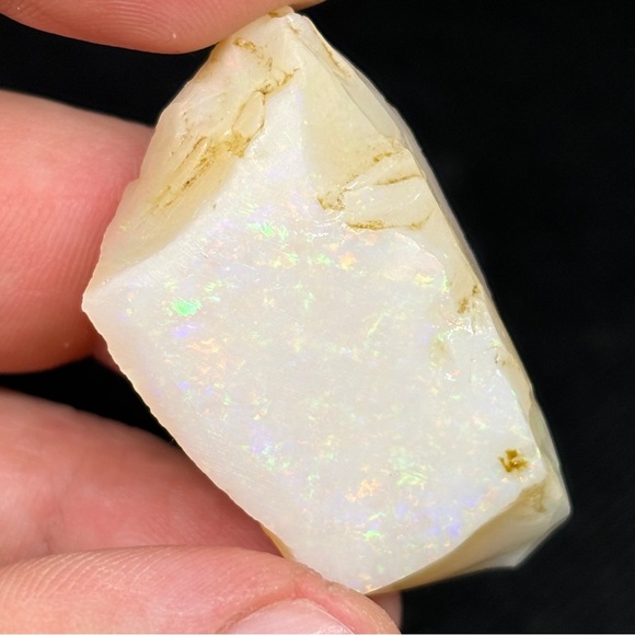 Huge Rare Professional Exotic Single Rough Brazilian Raw Opal Full Color Bar - Picture 5 of 11